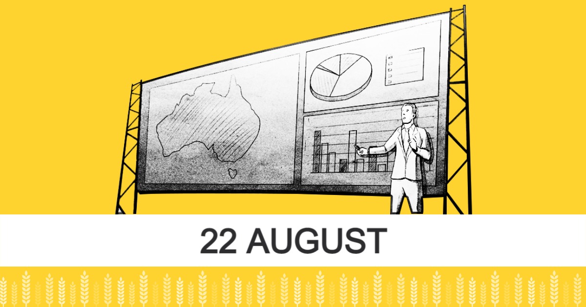 Weekly Grain Traded CGX - 22 August