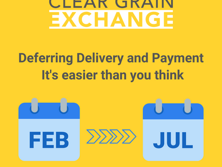 Want to defer payment and delivery of your grain? It's easier than you think