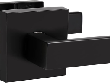 Black Passage Door Levers