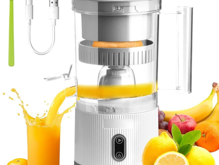 Rechargeable Electric Citrus Juicer