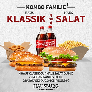 Kombo Familie 1 — 4 H. Klassik ou 4 H. Salat ou Mix