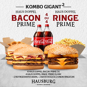 Kombo Gigant 2 Prime - 2 H. Doppel Bacon Prime + 2 H. Doppel Ringe Prime