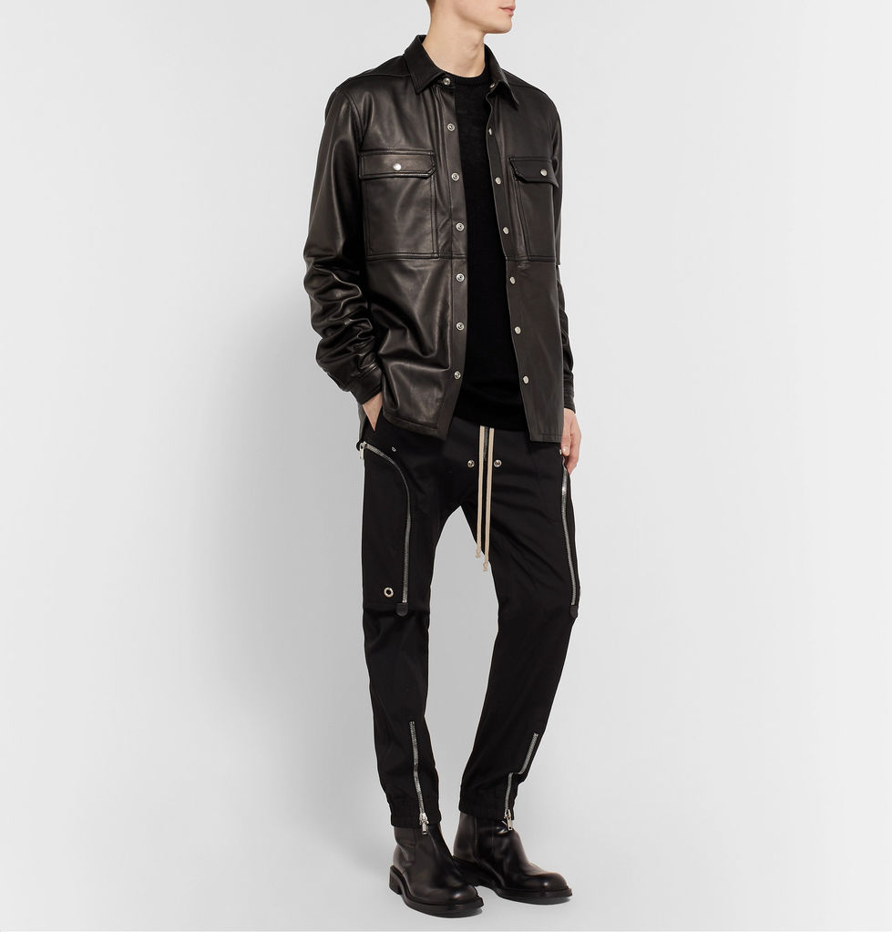 Rick leather shirt