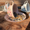 Thumbnail: Tea Cup Bird Feeder- Cottage Garden