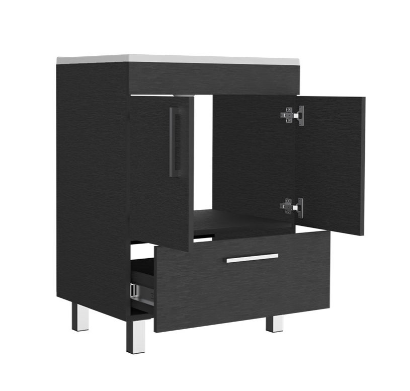 Thumbnail: Single Bathroom Vanity Mayorca, Bathroom, Black