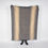 Thumbnail: Beige Lines Cotton Noir Throw