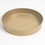 Thumbnail: Matte Metallic Golden-Toned Round Tray