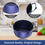 Thumbnail: Induction Saucepan with Lid, 24cm/ 2.2L Stock Pots Non Stick Saucepan