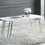 Thumbnail: ACME Patina Coffee Table in White & Chrome Finish