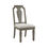 Thumbnail: ACME Zumala Side Chair (Set-2), Beige Linen Weathered Oak Finish