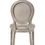 Thumbnail: ACME Faustine Side Chair, Tan Fabric Salvaged Light Oak Finish