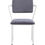 Thumbnail: Cargo Chair, Gray Fabric & White
