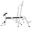 Thumbnail: Workout Bench with Weight Rack, Barbell and Dumbbell Set 198.4 lb