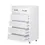 Thumbnail: Six Drawer Side Table-White