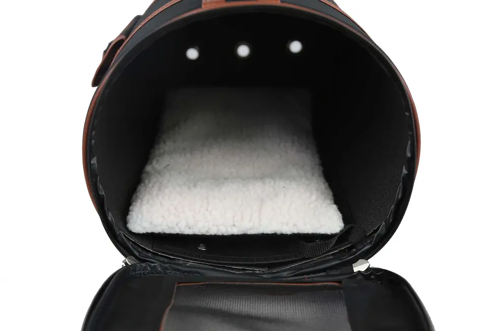 Thumbnail: Airline Approved Fashion Cylinder Posh Pet Carrier