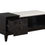 Thumbnail: ACME Boyet Bench w/Storage in Fabric & Black