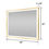 Thumbnail: 4 Size LED Bathroom Mirror; Backlit and Front Lighted Mirror