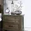 Thumbnail: Bling 2-Drawer Wood Nightstand in Rustic Brown Finish