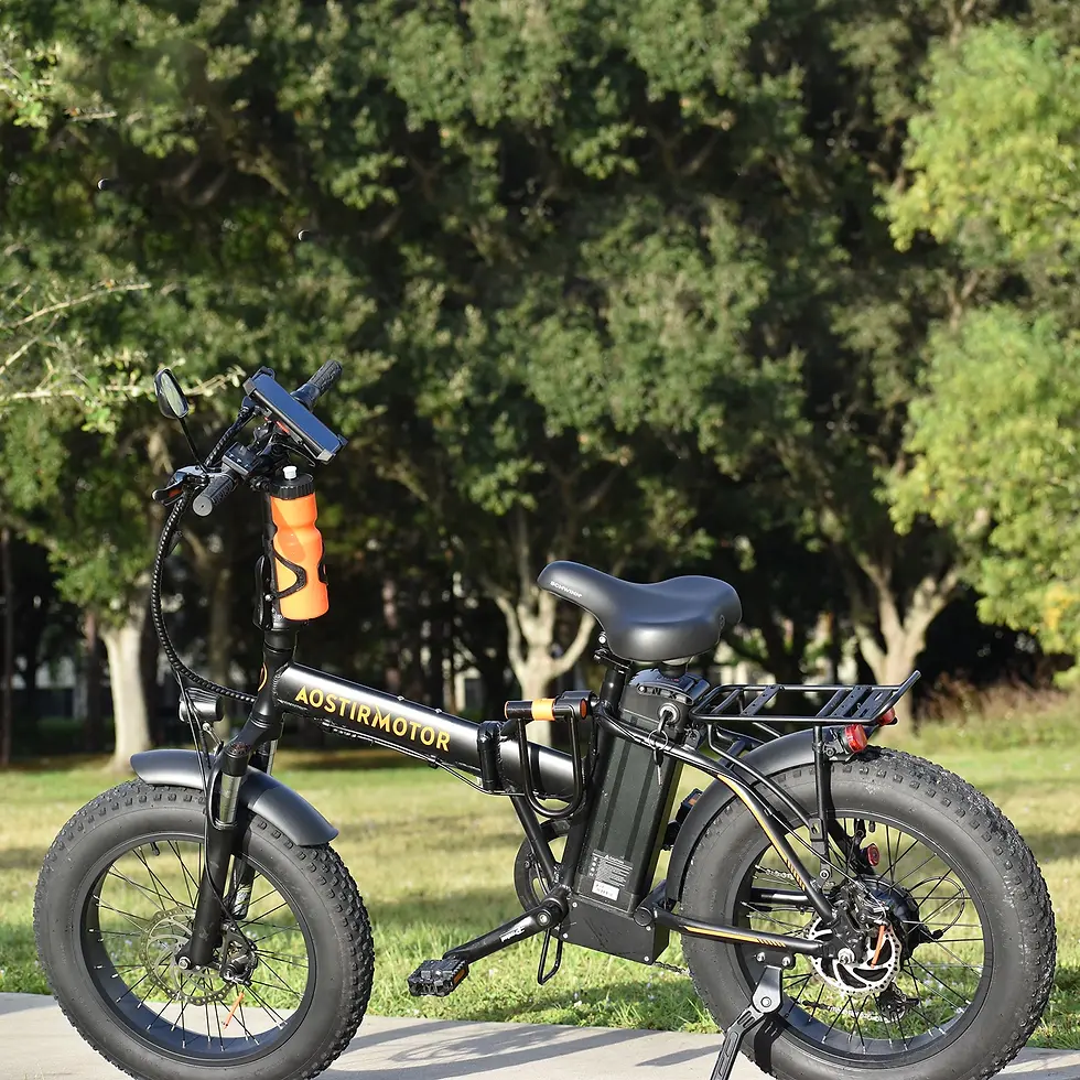 Thumbnail: New Pattern Electric Bike Fat Tire With Removable Lithium Battery