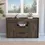 Thumbnail: Sideboard Perssiu, Two Drawers, Double Door Cabinets, Dark Walnut Finish