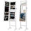 Thumbnail: Fashion Simple Jewelry Storage Mirror Cabinet With LED Lights