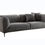 Thumbnail: 89.37* Light Gray Sofa, Modern Style Simple Fashion