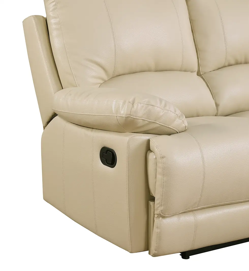 Thumbnail: Global United Leather-Air Reclining Sofa