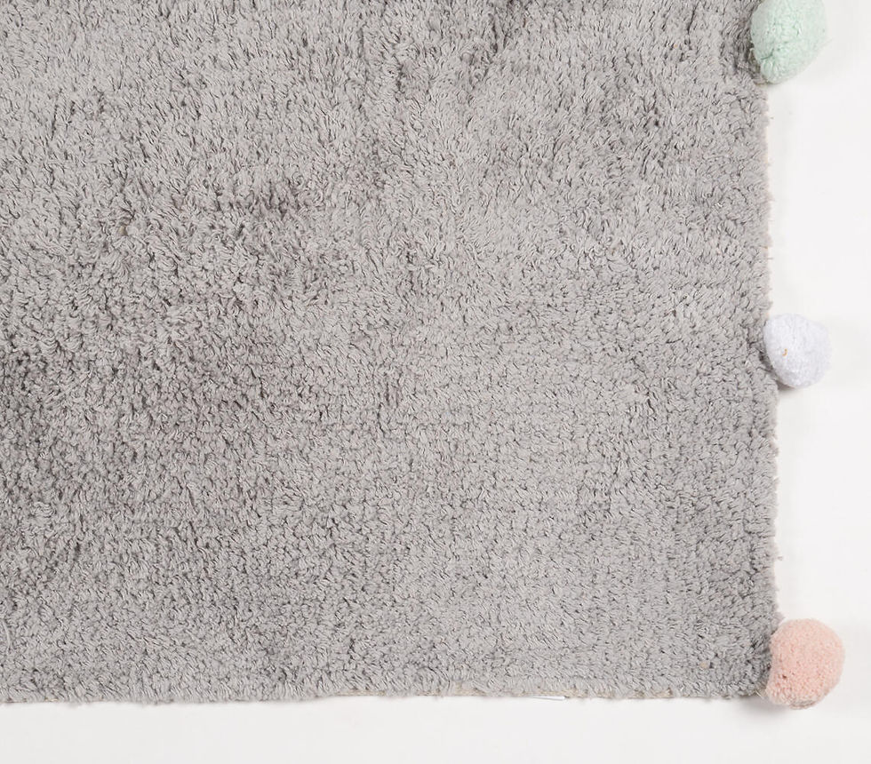 Thumbnail: Tufted Greyscale Bath mat