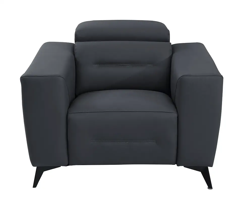 Thumbnail: Global United Top Grain Italian Leather Chair with Power Recliner