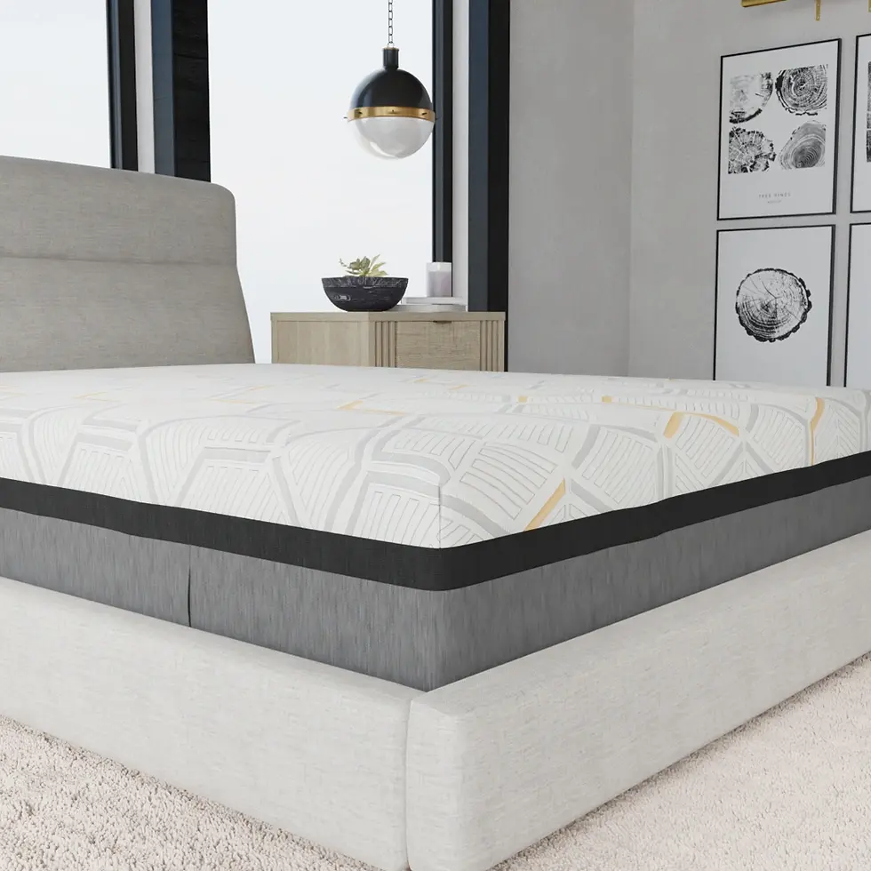 Thumbnail: King Size 14" Hybrid Copper Gel Cooling Memory Foam Mattress