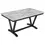 Thumbnail: TREXM Modern Style 6-piece Dining Table with 4 Chairs & 1 Bench