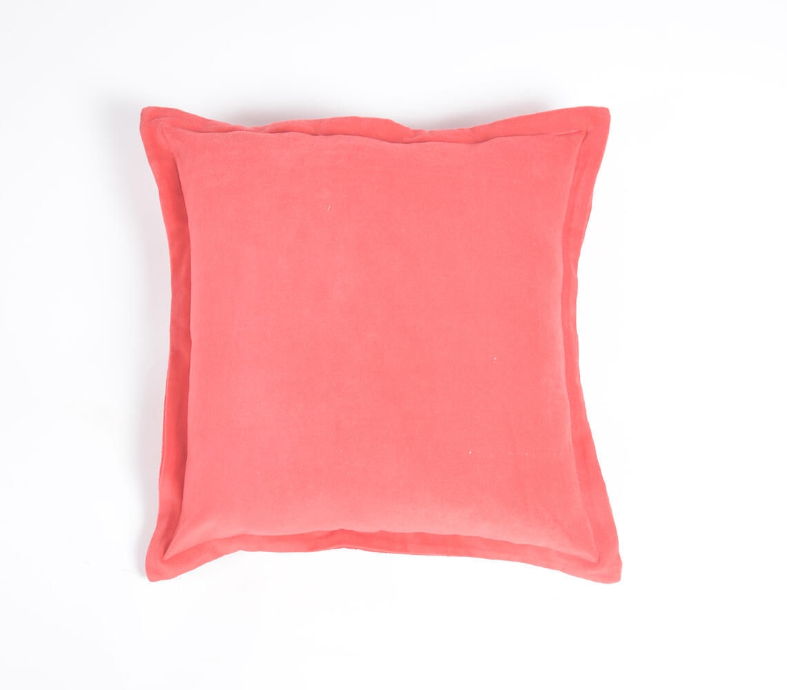 Classic Embroidered Cotton Cushion Cover