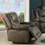 Thumbnail: ACME Harumi Recliner (Power Motion); Gray Leather-Aire
