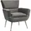 Thumbnail: ACME Varik Accent Chair in Gray Velvet
