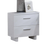 Thumbnail: ACME Lorimar Nightstand in White & Chrome Leg