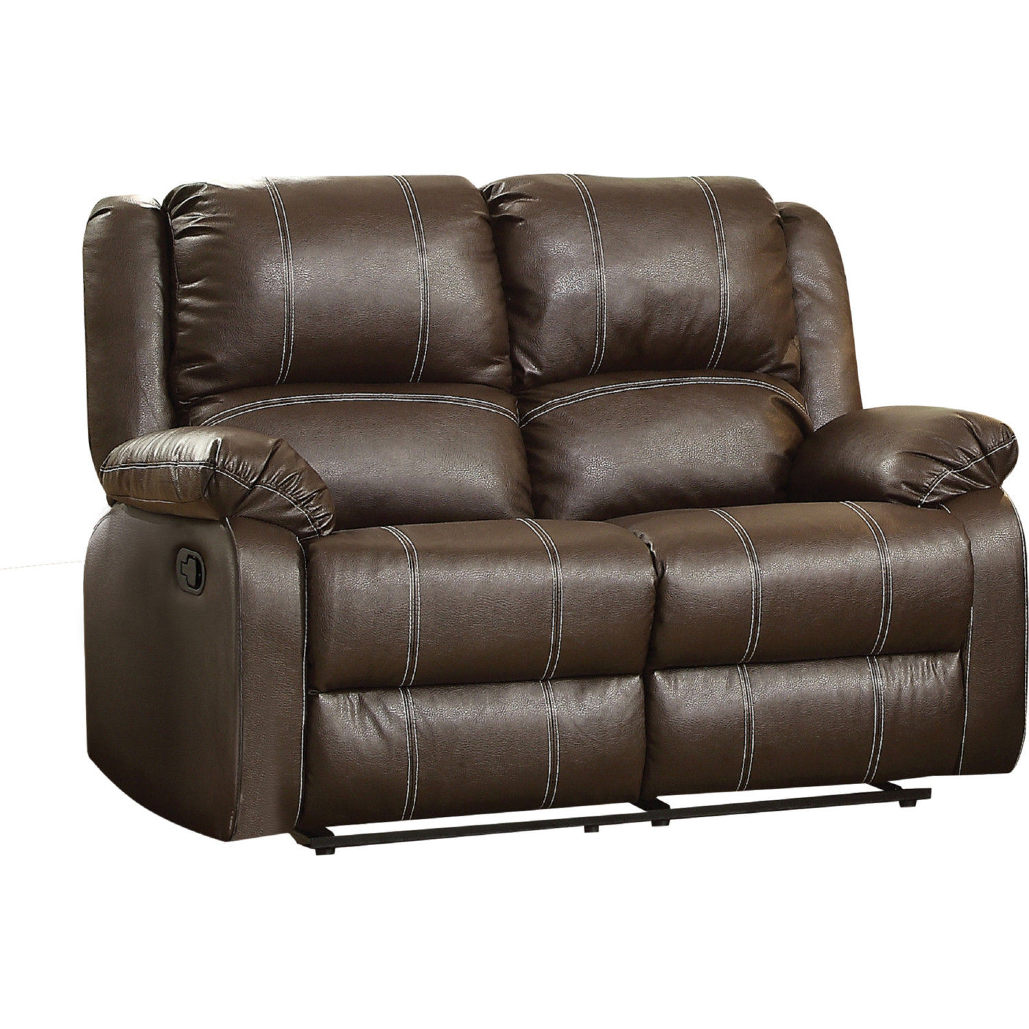 ACME Zuriel Loveseat (Motion) in Brown PU