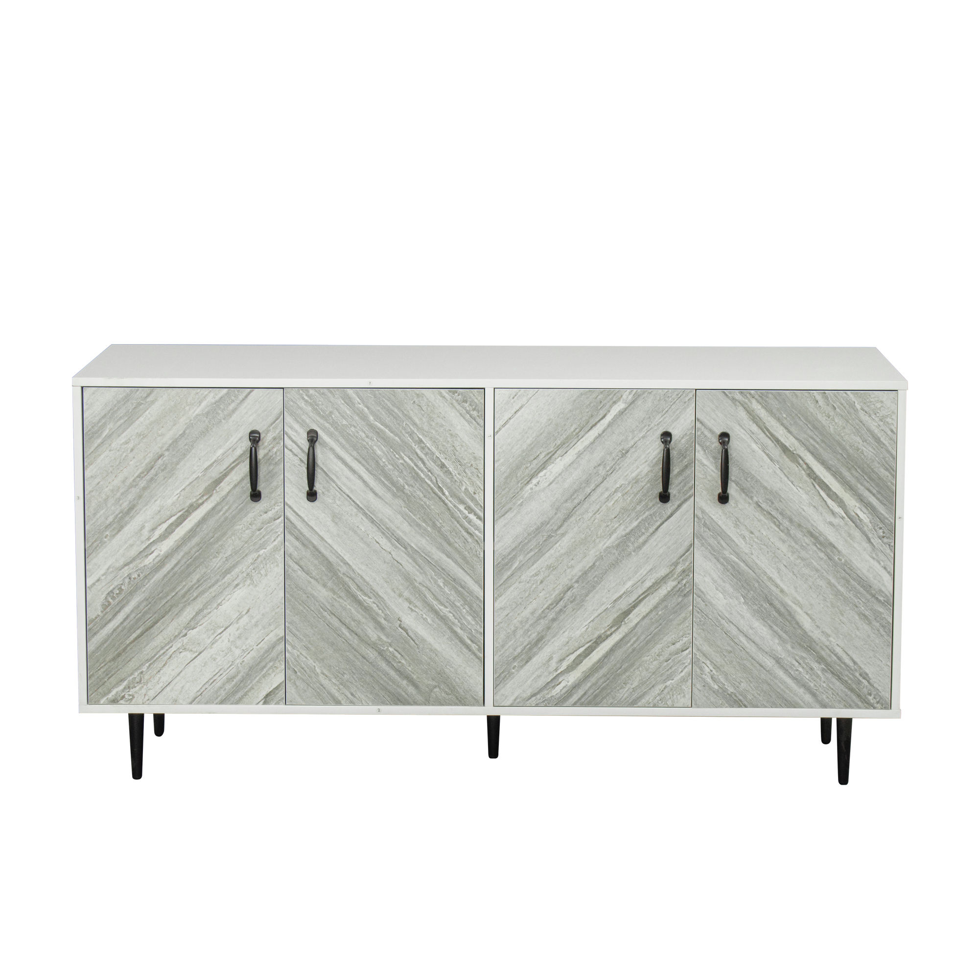 Modern Cabinet with 4 Doors