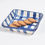 Thumbnail: Indigo Plaid Ceramic square Baking Dish
