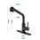 Thumbnail: Matte Black Kitchen Faucets with Pull Down Sprayer