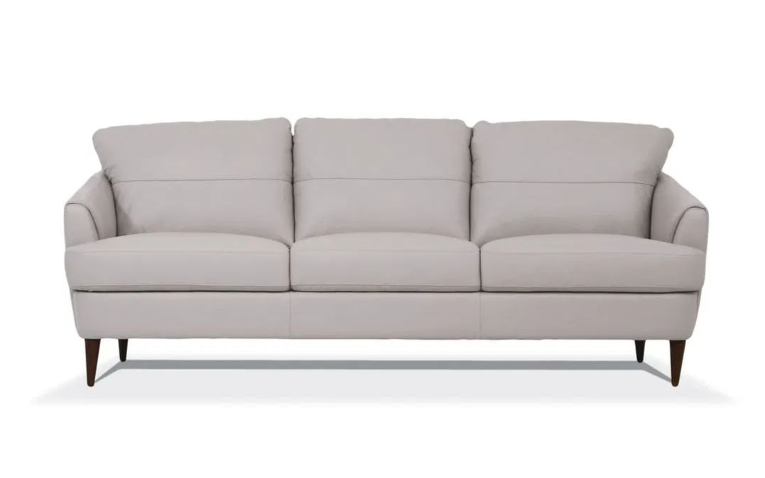ACME Helena Sofa, Pearl Gray Leather