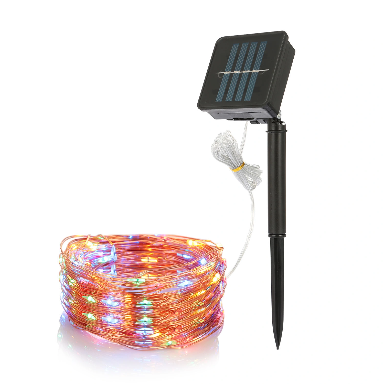 100 LEDs Solar String Lights Outdoor IP65 Waterproof Copper Wire String Lights