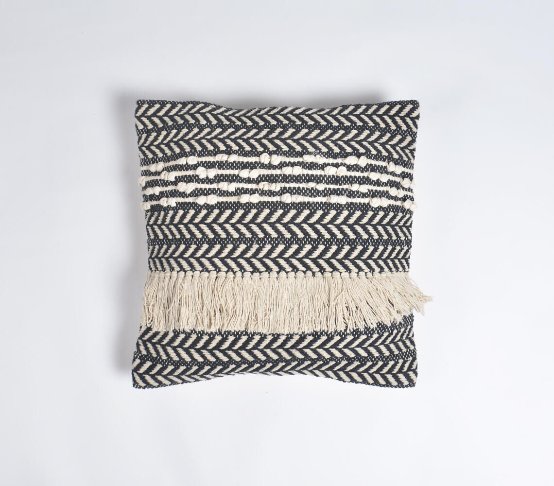 Fringed Fletching Cushion cover