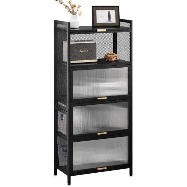 5-Layer Multifunctional Storage Cabinet with Cabinet Door
