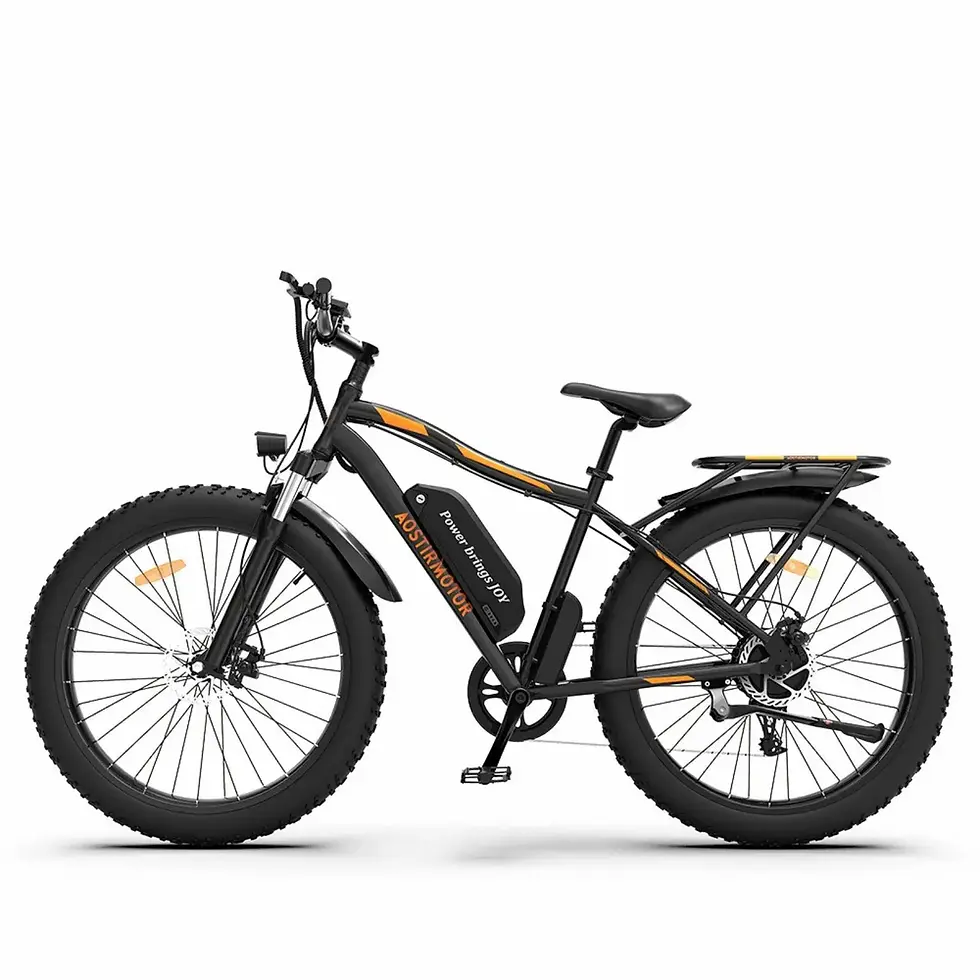 Thumbnail: AOSTIRMOTOR 26" 750W Electric Bike Fat Tire