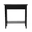 Thumbnail: American Heritage Flip Top End Table with Storage Shelf - black