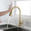 Thumbnail: Touch Kitchen Faucet with Pull Down Sprayer