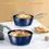 Thumbnail: 1.2 Quart Pot Saucepan with Lid, Small Nonstick Saucepan with Lid