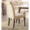 Thumbnail: ACME Gasha Side Chair (Set-2) in Beige Linen & Walnut