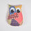 Thumbnail: Decorative Bold Owl Cushion (12x14")