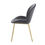 Thumbnail: ACME Chuchip Side Chair (Set-2) in Gray Velvet & Gold